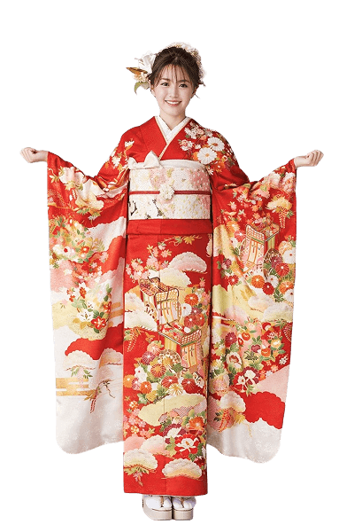 振袖を着た女性の写真