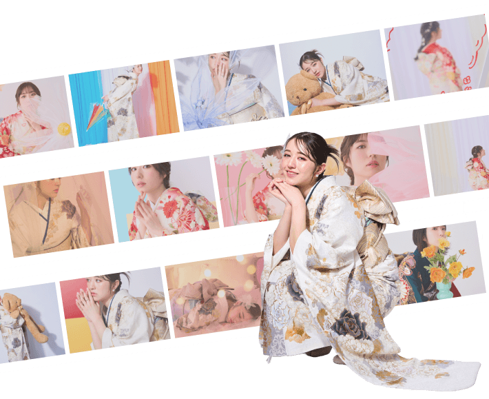 前撮り写真複数