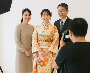 カメラマン撮影