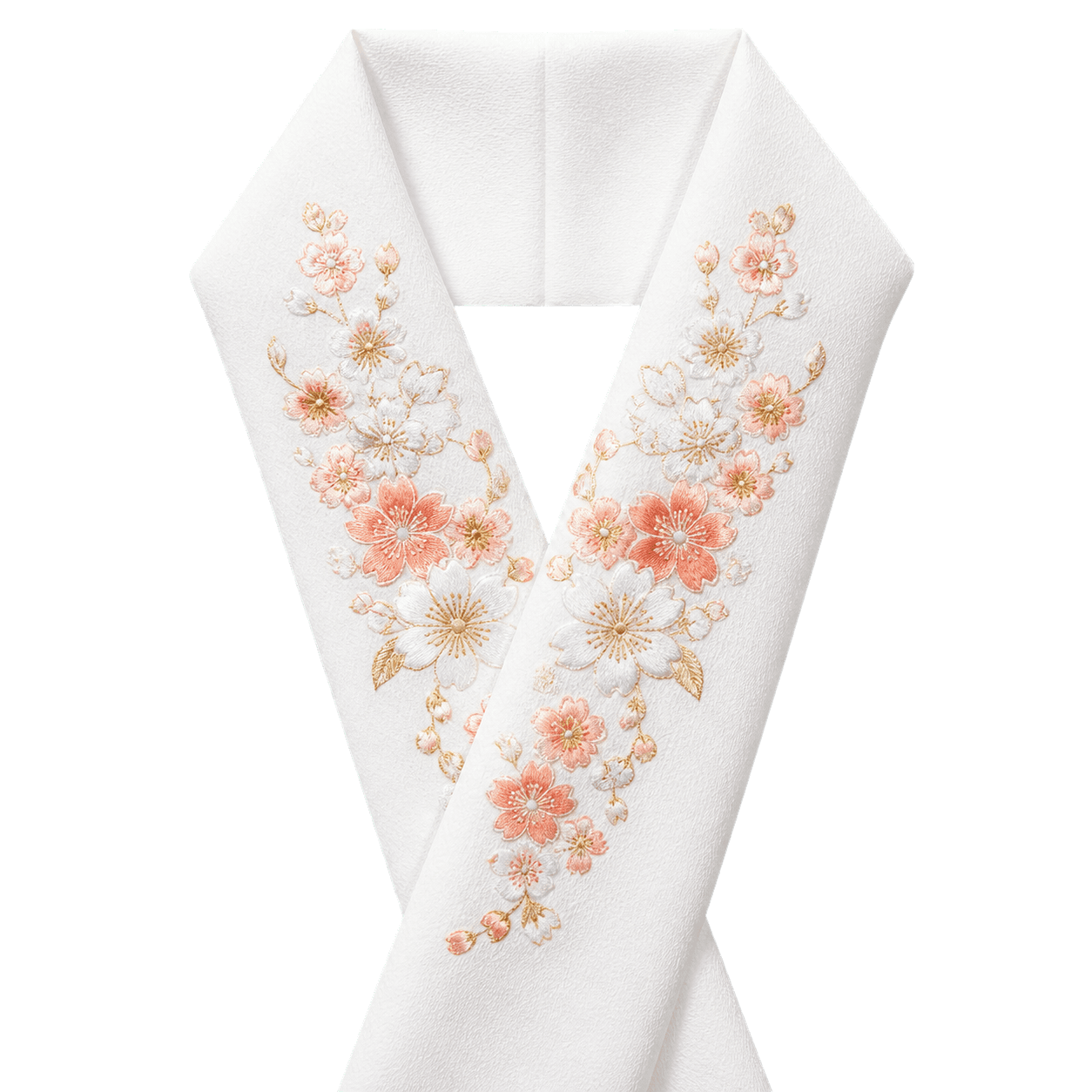刺繍半襟