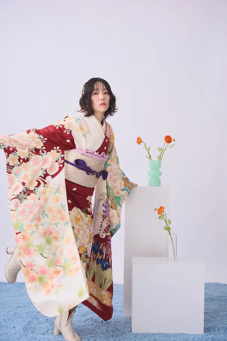 ベベノジマで撮影した振袖前撮り写真 38