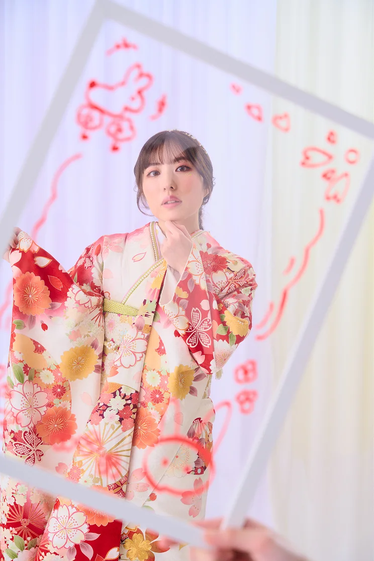ベベノジマで撮影した振袖前撮り写真 9