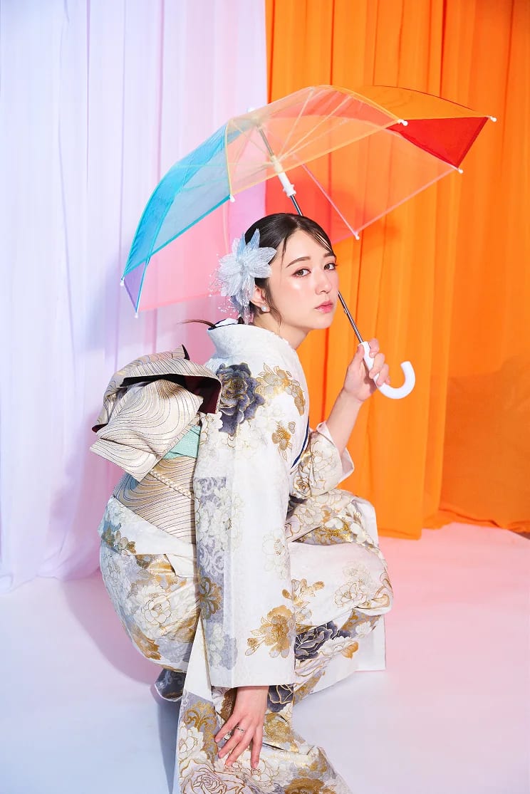 ベベノジマで撮影した振袖前撮り写真 37